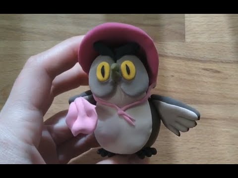 Видео: МК по лепке героев мультфильма "Винни-Пух" - 4 урок от преп. Цыбулевской Т.И.