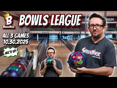 Видео: ШОКИРУЮЩИЕ РЕЗУЛЬТАТЫ! ⚡ | Лига боулз BrunsNick! | HOUSE -OF- PAIN | 30.10.2025