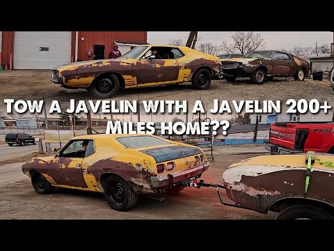 Видео: JUNKYARD AMC JAVELIN Сможет ли он завестись и проехать 250 миль до дома?