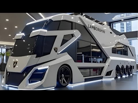 Видео: 2026 Lamborghini Double-Decker Motorhome — Новый роскошный автодом