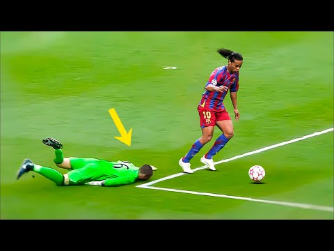 Видео: Вратари, униженные Роналдиньо Гаучо