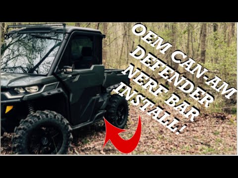 Видео: Установка оригинального порога CAN-AM DEFENDER