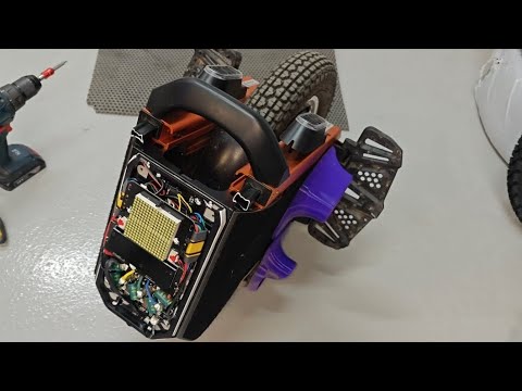 Видео: Разбираем KingSong S16 Pro после падения / меняем резину / пружину