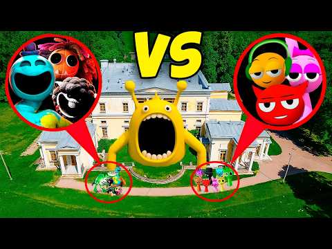 Видео: 24 ЧАСА POPPY PLAYTIME, SPRUNKI и ЛЕГО КОРОБОК!