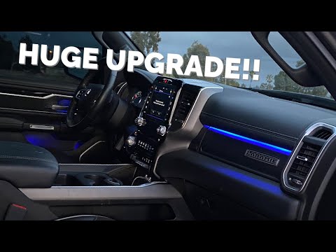 Видео: Индивидуальное освещение салона на моем RAM 2020 года!