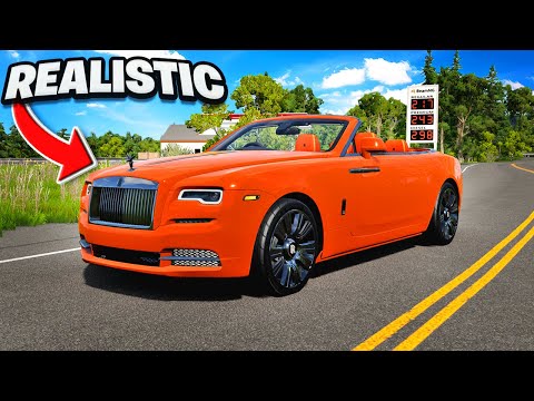 Видео: Я попробовал РЕАЛИСТИЧНОЕ вождение в BeamNG Drive