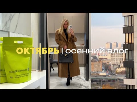 Видео: ОКТЯБРЬ | осенний влог 