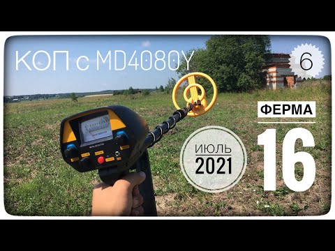 Видео: Первый коп с MD4080 MD 4030 с пинпоинтер. На сколько хороший металлоискатель МД4080 ФЕРМА 16 ЧАСТЬ 6