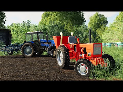 Видео: ПОСАДИЛ НА ОГОРОДЕ КАРТОФЕЛЬ! FARMING SIMULATOR 19