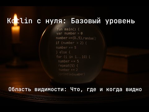 Видео: Область видимости в Kotlin: Что, где и когда видно