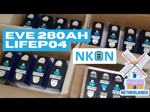 Видео: Що я отримав з Nkon - Lifepo4 (LFP) акумулятори EVE 280Ah Grade A. LF280k