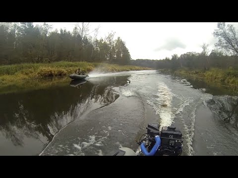 Видео: На болотоходах Sea-Pro SMF-6 по реке Нерль (Клязьменская)