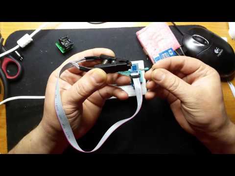 Видео: прищепка для программатора TL866