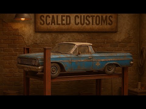 Видео: литье под давлением реставрация Chevrolet El Camino Custom build