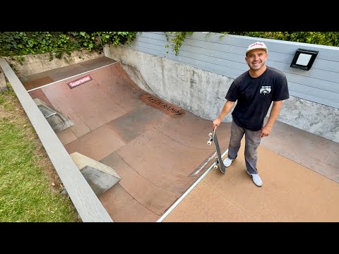 Видео: Строительство индивидуального мини-рампы на Голливудских холмах