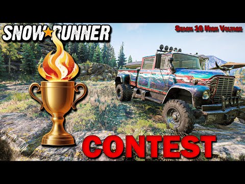 Видео: Snowrunner \ Contest Season 16 High Voltage \ Состязания Сезон 16 Высокое Напряжение