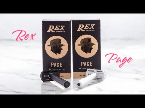 Видео: Rex "Page" - лучшая т-образная бритва для начинающих и лучший ежедневник.