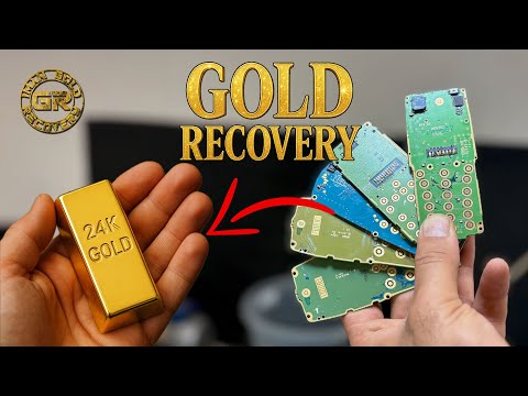 Видео: Восстановление золота из 150 плат телефонов Nokia – сколько чистого золота внутри?
