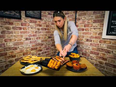 Видео: Они накормили меня завтраком с настоящей лопаты | Челлендж «Сгреби это лопатой»