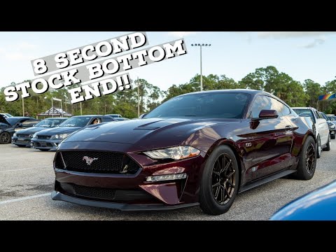 Видео: 8 секунд, СТОЛОВЫЙ НИЖНИЙ КОНЕЦ Mustang! | Сборка Austin's Whipple 3.8L/10R80