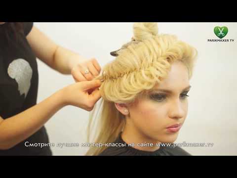 Видео: Вечерняя прическа Elegаnt evening updo parikmaxer tv парикмахер тв