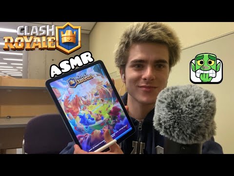 Видео: ASMR Clash Royale в библиотеке моей школы…