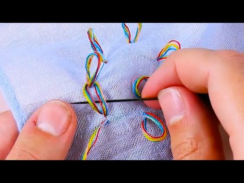 Видео: Эти 7 простых трюков для шитья и вышивки помогут обновить одежду