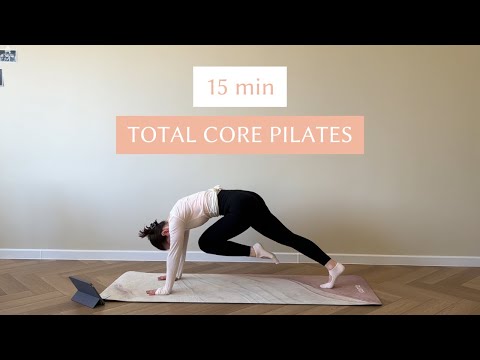 Видео: 15 min Core Pilates Mat| Пилатес для сильного кора, плоского живота, без повторов и оборудования