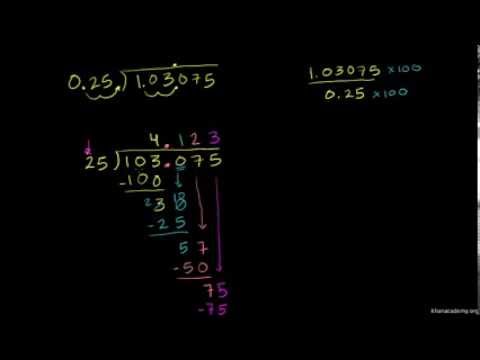Видео: Делене на десетични дроби