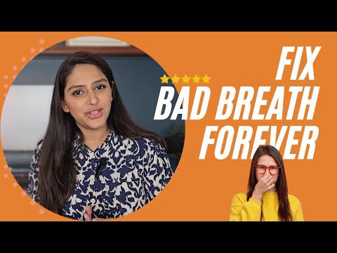 Видео: Избавьтесь от неприятного запаха изо рта навсегда. Причины и способы лечения. Стоматолог делится ...
