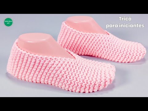 Видео: Очень простое пошаговое вязание тапочек для начинающих