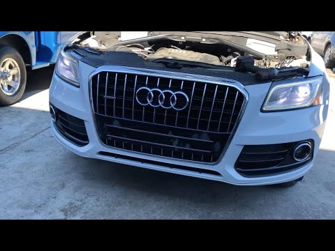 Видео: Замена лампочек в фарах Audi Q5, Q5, Q7, ксенон