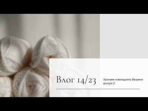 Видео: Влог 14/23 | #хроники_новогоднего_безумия