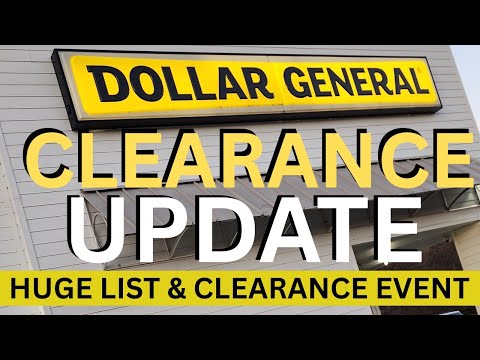 Видео: Обновление информации о распродаже Dollar General: скидка 70% на этой неделе и информация о распр...