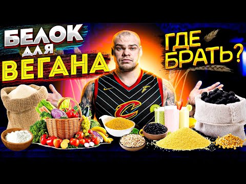 Видео: Где брать БЕЛОК ВЕГАНУ | Источники РАСТИТЕЛЬНОГО БЕЛКА