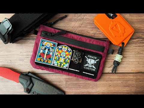 Видео: EDC галантерея! Pirate Custom ремень, пауч