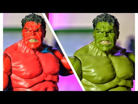 Видео: Фигурка ХАЛКА! От Marvel Legends! Красный или Зелёный ?