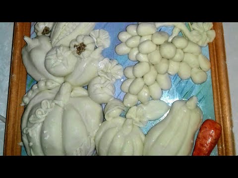 Видео: Панно из солёного теста "Дары осени" 1 часть.Поделка на осеннюю тему.  Солёное тесто. DIY.
