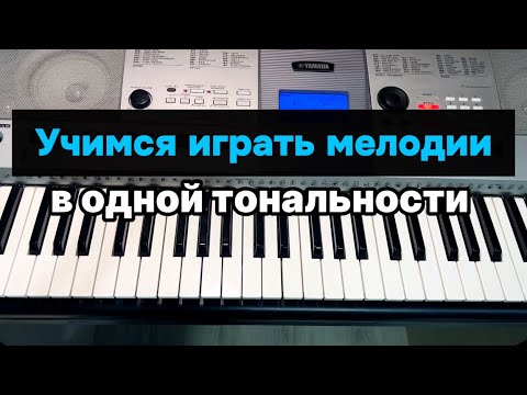 Видео: Играем мелодии в одной тональности @dan_sviridenko_
