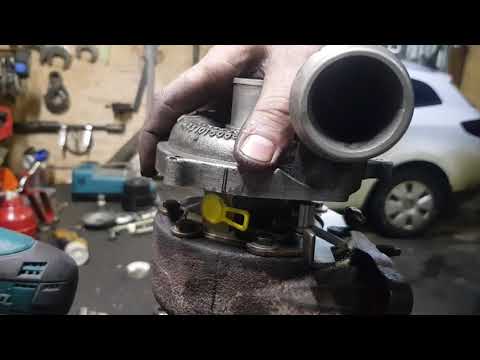 Видео: 2. Самостоятельная Замена картриджа турбины к9к 832