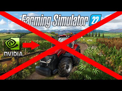 Видео: Очередной ДРАЙВЕР NVIDIA сломал FARMING SIMULATOR 22