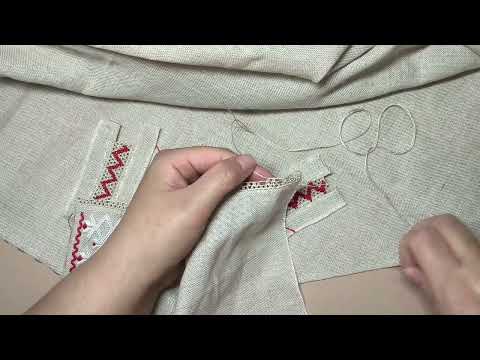 Видео: Змережування. Чернігівський шеляжок.