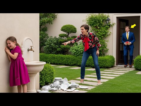 Видео: «Миллионер не понимал, почему его дочь стоит у стены каждый день… пока не узнал правду 😢»