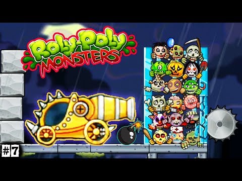 Видео: МОНСТРЫ момо вампир игра стиль ЭНГРИ БЕРДС часть 7 - ROLY POLY MONSTERS game  летсплей
