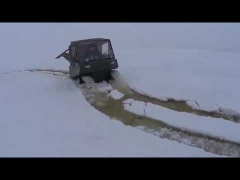 Видео: Вездеход Пелец Мини. Ездили на рыбалку и по городским дорогам.