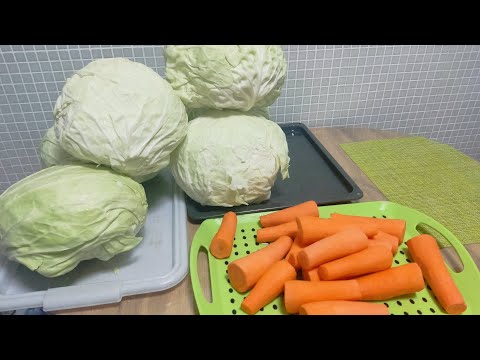 Видео: ВКУСНАЯ КВАШЕНАЯ КАПУСТА! Народный рецепт! Весь процесс!