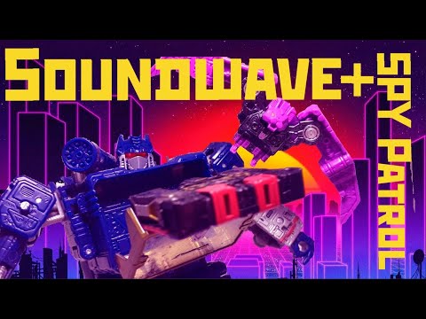 Видео: #Transformers Soundwave Spy Patrol/Рамбл и Рэтбэт  + бонус Siege/legacy Soundwave [Обзор]