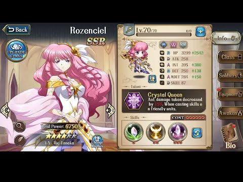 Видео: Langrisser M: дебаффы не пройдут! Гайд на Розенциэль/Rozenciel