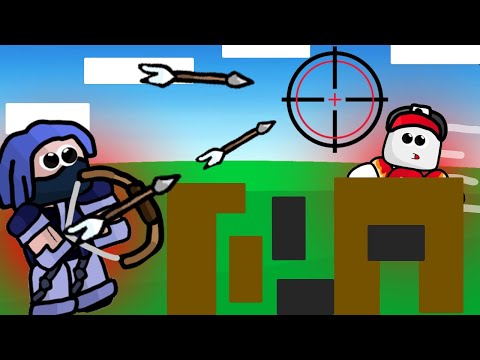 Видео: Челлендж СНАЙПЕРЫ против РАНЕРОВ в ROBLOX BEDWARS