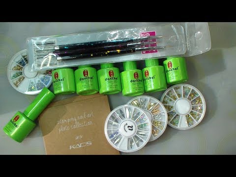 Видео: Много всего с Али для ноготков